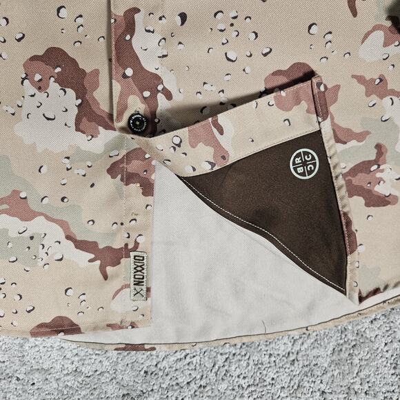 Dixxon Flannel Shirt Mens LT Black Rifle Coffee Chocolate Chip Desert Camo - Picture 5 of 10